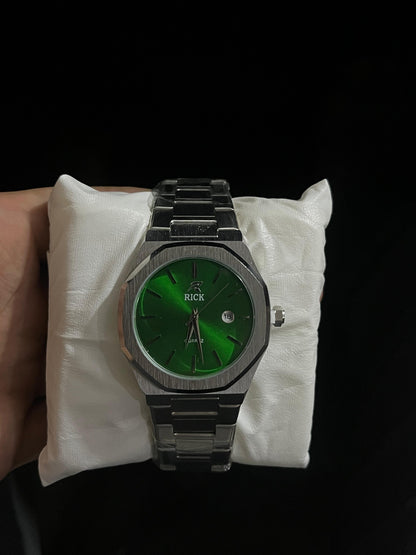 Rick Silver Green Dial
