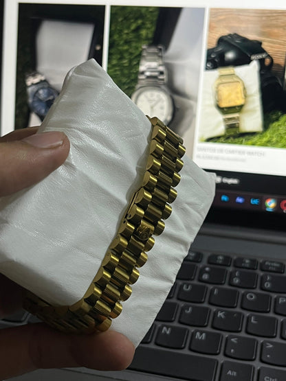 Rolex Yellow Gold Black Dial