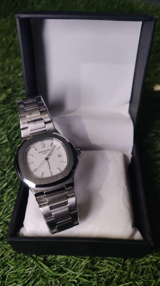 Patek Philippe Luxury Watch – Classic White Dial